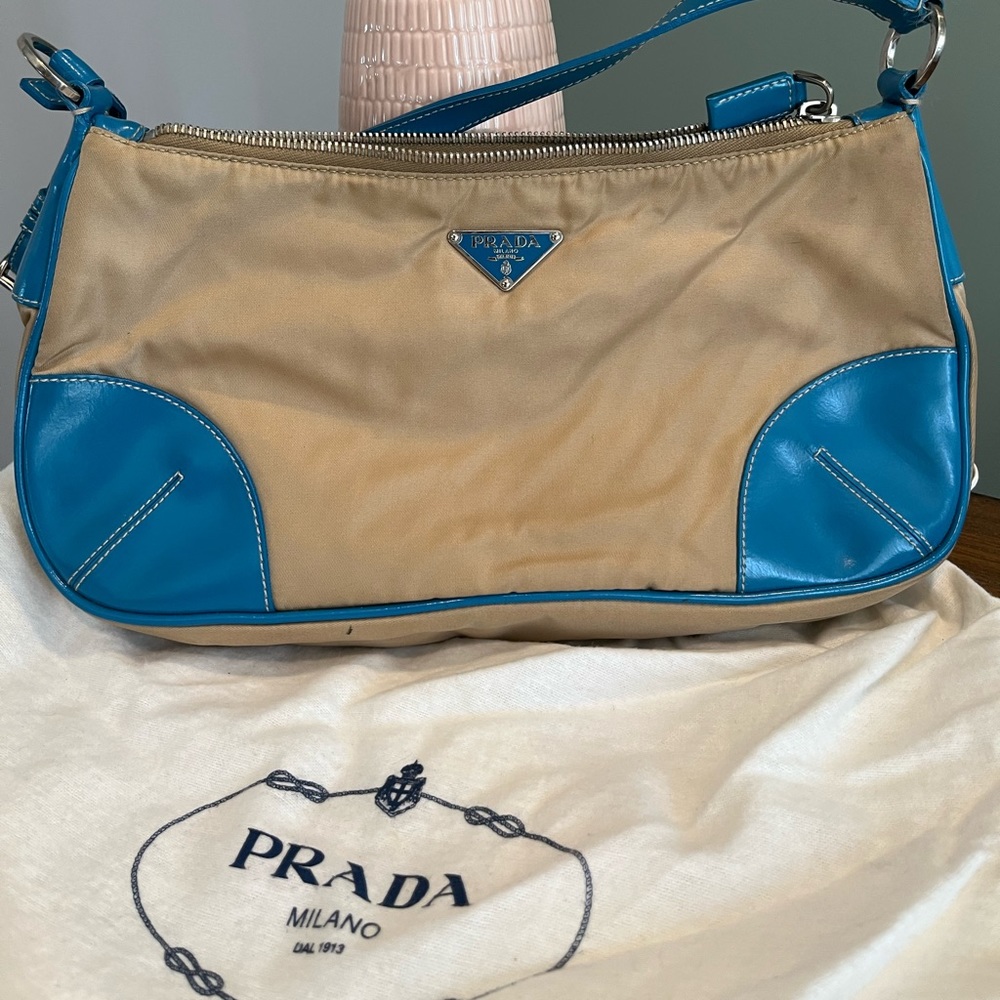 Prada nylon shoulder bag